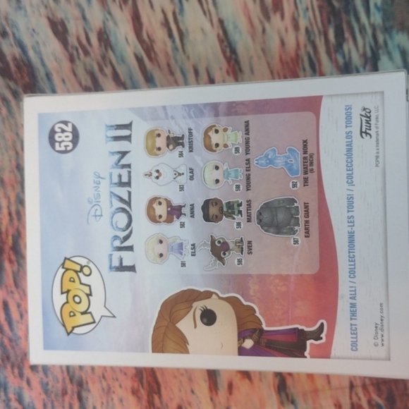 Pop Funko frozen II Anna vinyl figurine - Picture 5 of 6